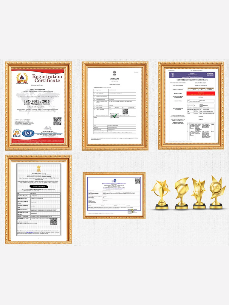 Super Craft Emporium Certificates